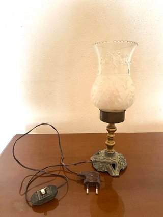 Set 3 Lampade Vintage Comodino- prezzo trattabile