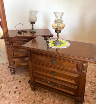 Set 3 Lampade Vintage Comodino- prezzo trattabile