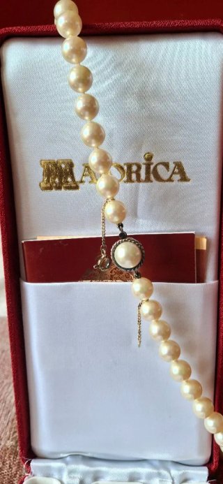 Collar Perlas Majorica Nuevo con Caja Original