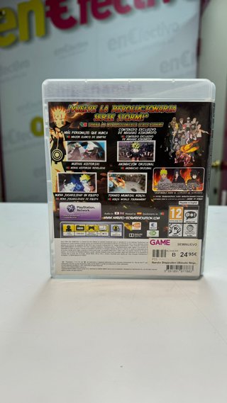 Videojuego PS3 naruto shippuden ultimate ninja storm revolut