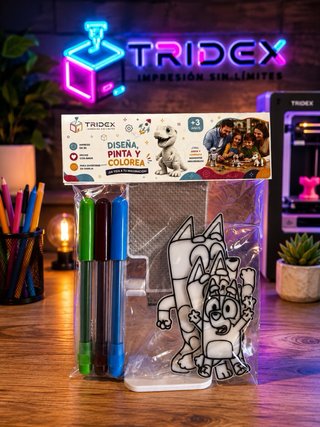Pack Manualidades 3D para Colorear
