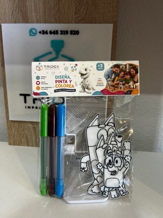 Pack Manualidades 3D para Colorear