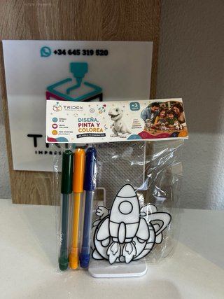 Pack Manualidades 3D para Colorear
