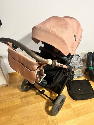 Carrito Kinderkraft Moov2 Rosa-Oro