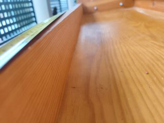 Banco de madera esquinero separable