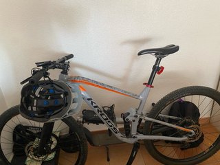 Kross MTB Enduro talla L, doble suspensión.