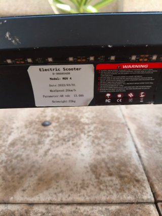 Patin Eléctrico Bmow 600W