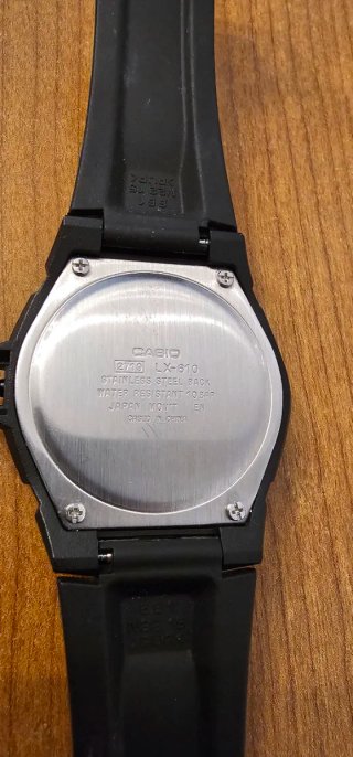Casio LX610 Reloj Negro