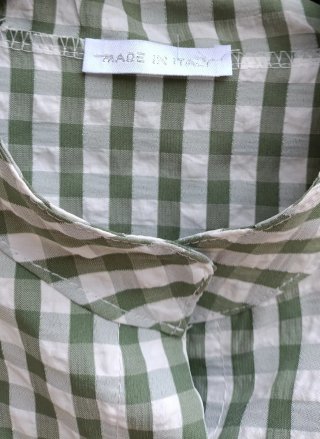 Blusa cuadros