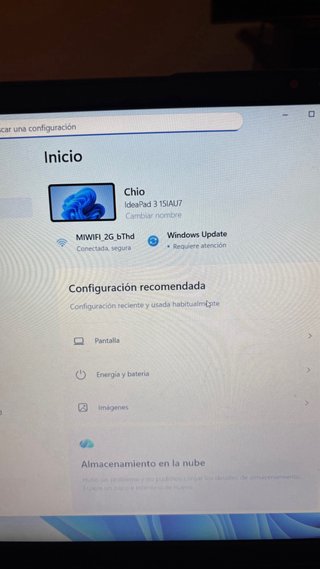 Portátil Lenovo IdeaPad 3 15IAU7