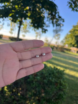 Pendientes Bolas Plata