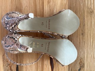 Tacones Trucco Talla 40 Animal Print