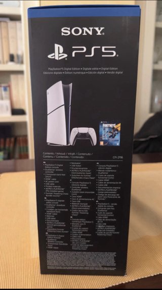 PS5 Edición Digital PRECINTADA
