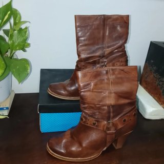 Botines piel marrón Marypaz