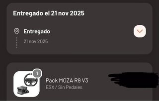Moza R9 V3 + Volante + Pedales + PC
