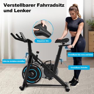 Bicicleta Estática Indoor Nueva sin Abrir