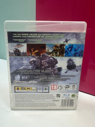 Videojuego PS3 Call of dutty Modern Warfare 2