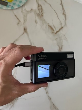 Cámara Digital K8 HD Dual-Camera Negra