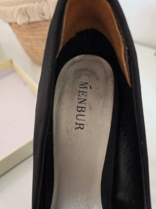 Zapatos Menbur Negros Talla 40