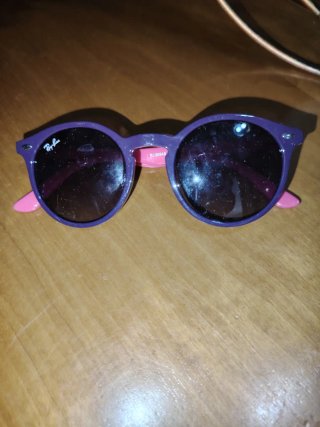 Gafas de sol Ray-Ban moradas y rosas Niña