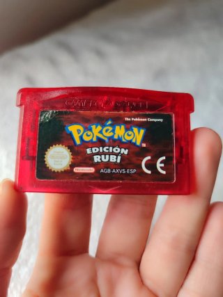 Juegos Pokémon Game Boy y Advance (Rubí, Plata)