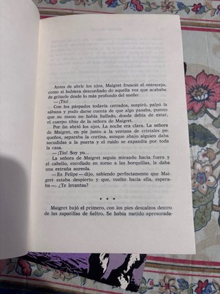 Lote 4 novelas policiacas Maigret