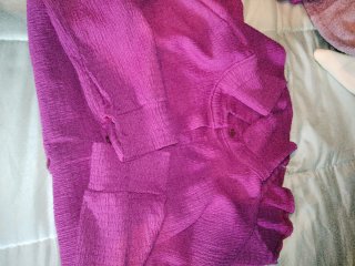 Traje Morado Texturizado