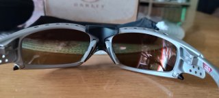 Oakley Plantaris Squared Titanium/Ruby Prizm Nueva