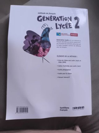 Libro de Francés de 2⁰ de bachillerato