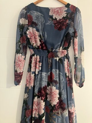 Vestido largo floral Springfield