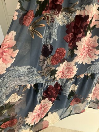 Vestido largo floral Springfield
