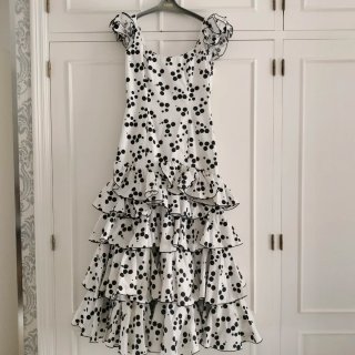 Vestido Rocío Flamenca Gitana Feria 40-42 aprox 50