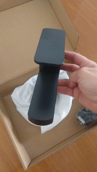 3 Grifos Negros Nuevos. Plasticos. En su caja.