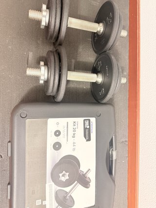 Kit Mancuernas 20kg Decathlon