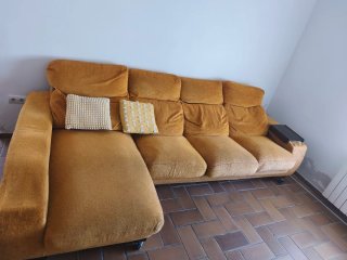 Sofá 4 plazas chaiselongue