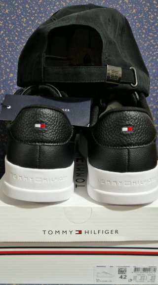 Zapatillas Tommy Hilfiger Court Leather Grain Ess.
