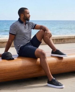 Zapatillas Tommy Hilfiger Court Leather Grain Ess.