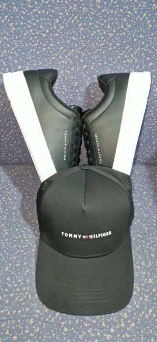 Zapatillas Tommy Hilfiger Court Leather Grain Ess.