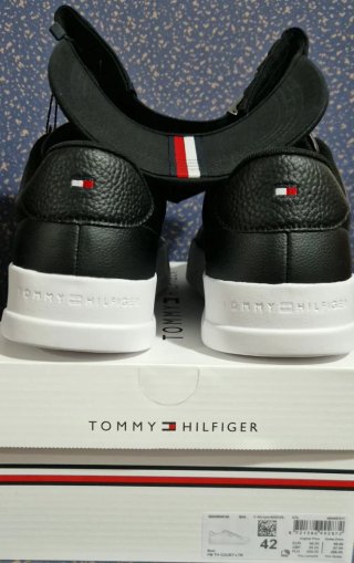 Zapatillas Tommy Hilfiger Court Leather Grain Ess.