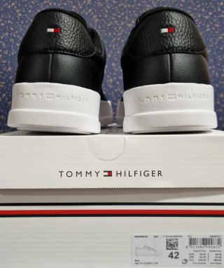 Zapatillas Tommy Hilfiger Court Leather Grain Ess.