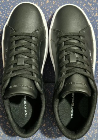 Zapatillas Tommy Hilfiger Court Leather Grain Ess.