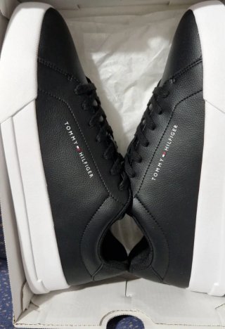 Zapatillas Tommy Hilfiger Court Leather Grain Ess.