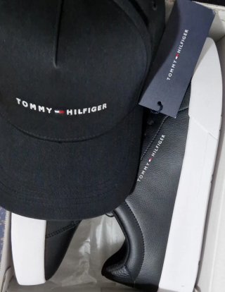 Zapatillas Tommy Hilfiger Court Leather Grain Ess.