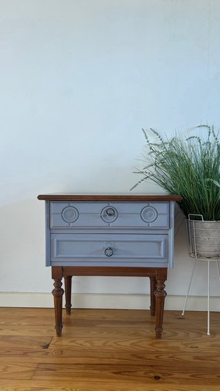 Juego Mesitas Noche Madera