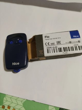 Mando Garaje Nice Flo2 433.92 MHz