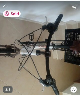 Bicicleta Orbea Paseo Blanca. Bicycle for holliday