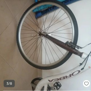 Bicicleta Orbea Paseo Blanca. Bicycle for holliday