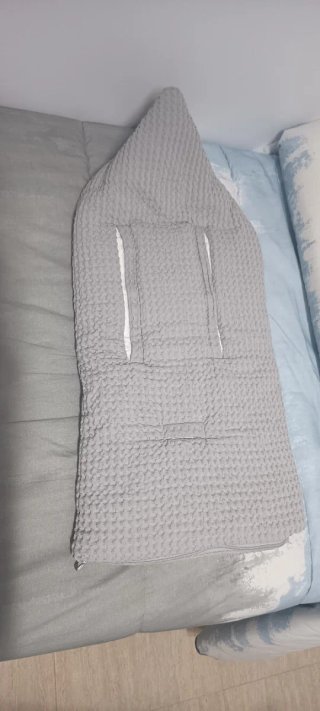 Saco capazo bebé gris Jané