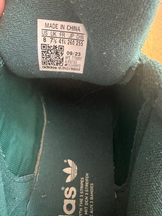 Adidas Campus Verdes Talla 41.5