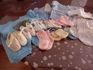 Lote Ropa Bebé: Conjunto y Zapatitos